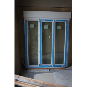 Fenêtre PVC blanche 181cm x...